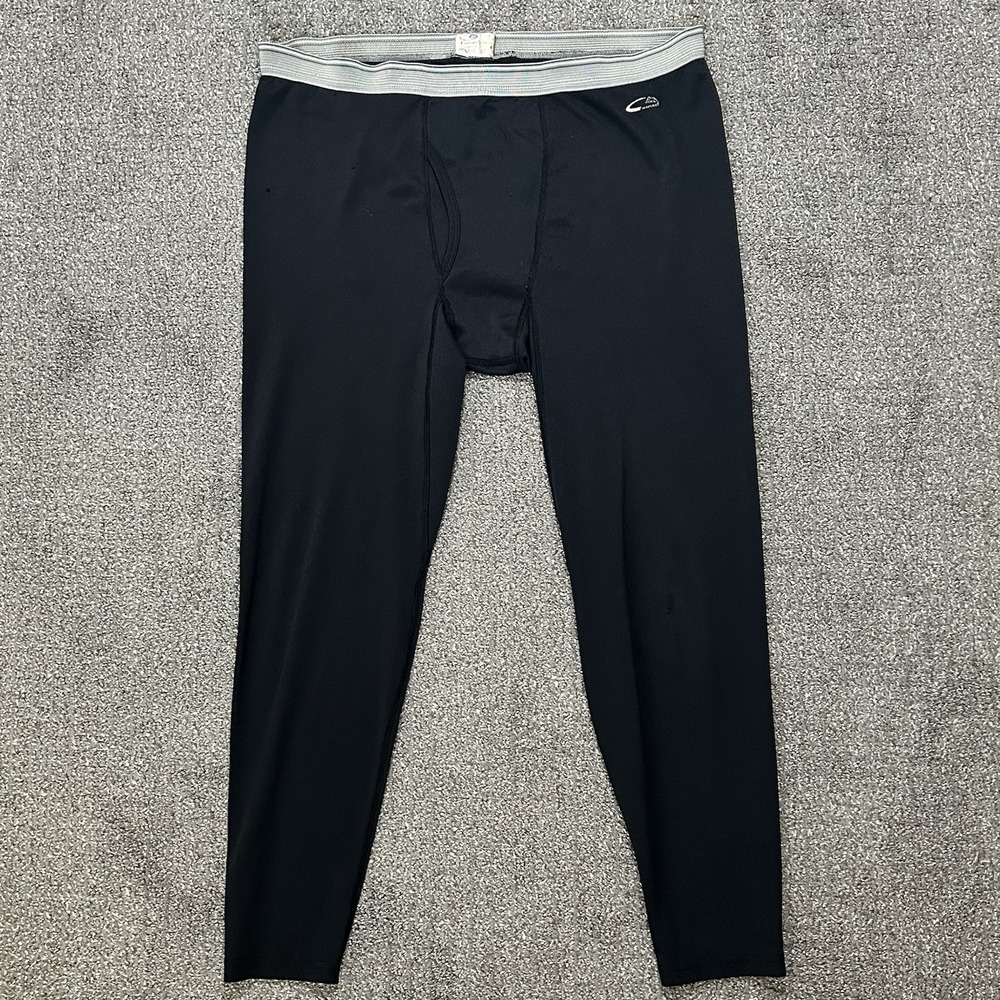 C9 by Champion Mens Sz L Base Layer Pants Solid Black